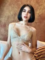 Young feminine and sweet Japanese Shemale